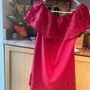 Brand new never worn off the shoulder dress